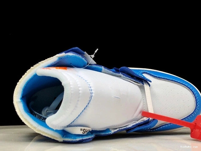 Air Blue UNC Powder 1 Jordan Off-White AQ0818-148 0702